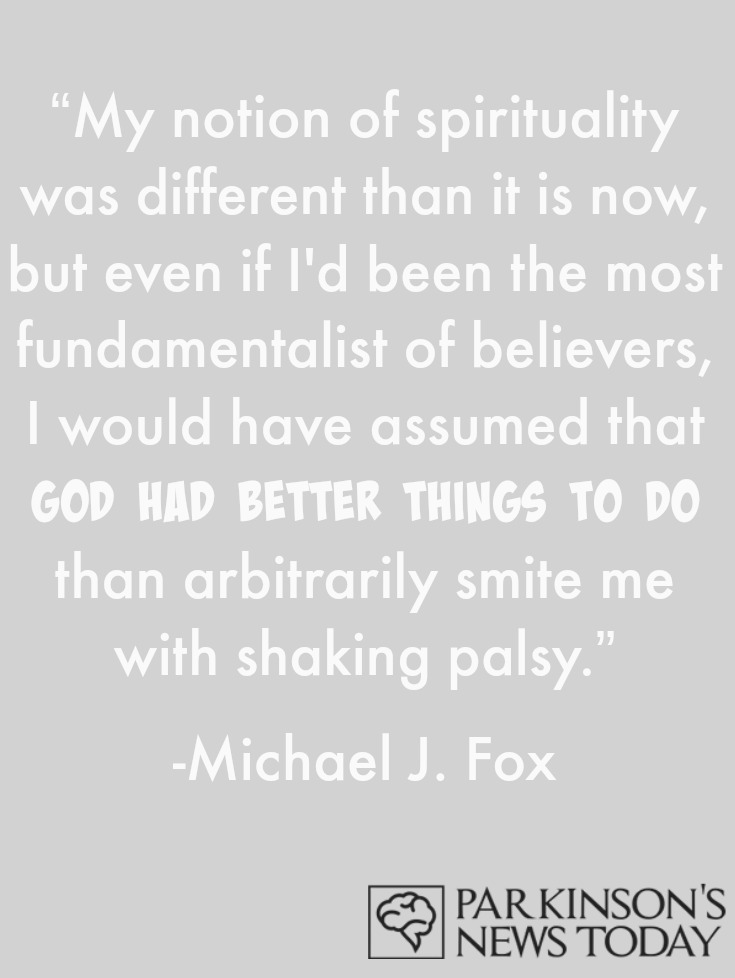 Parkinsons quote, Michael J. Fox