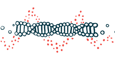 An illustration shows the double helix structure of DNA.