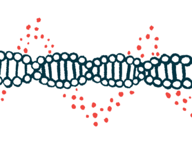 An illustration of DNA is shown.
