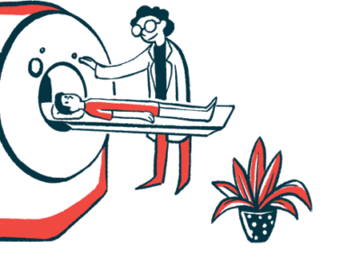 cognitive problems | Parkinson's News Today | T7 MRI | illustration of patient having MRI scan