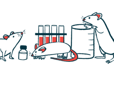 An illustration of an animals in a laboratory.