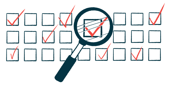 An illustration shows a magnifying glass examining checked boxes on a survey form.