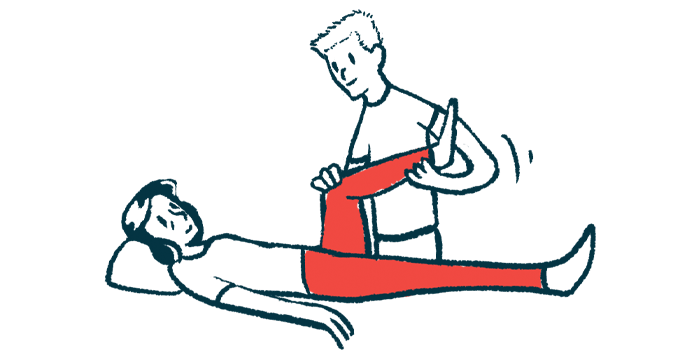 rehabilitation program | Parkinson's News Today | illustration of patient having physical therapy
