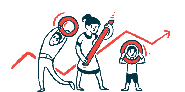 An illustration of percent risk shows three individuals who each hold one part of an oversized percent sign.