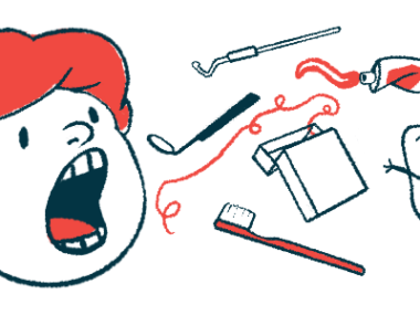 An illustration of a range of dental care being given to a person.