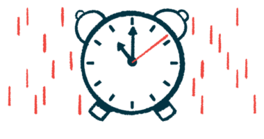 An illustration shows an alarm clock.