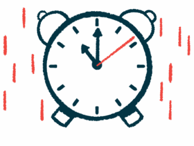 An illustration shows an alarm clock.