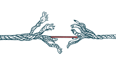 A fraying rope is used to illustrate damage to brain connections.