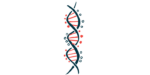 An illustration highlights the ribbon-like structure of a DNA strand.