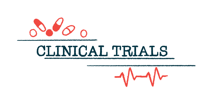 Capsules and an echocardiogram readout frame the words CLINICAL TRIALS in this graphic.