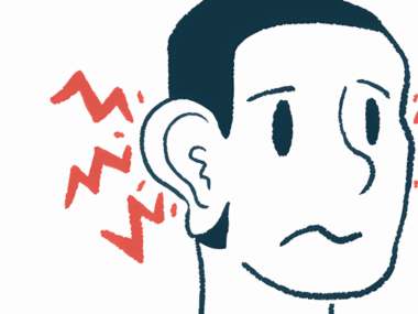 Lightning bolts are shown coming from a person's ears.