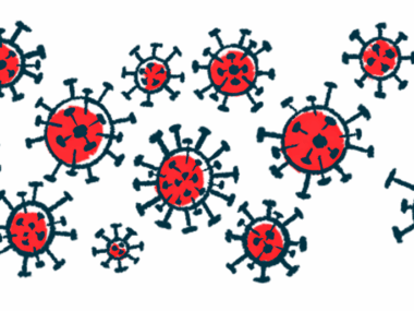 An illustration of invading agents, like viruses and bacteria.
