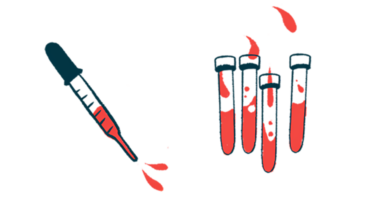 A tube is seen squirting drops of a liquid as drops collect in nearby lab vials.