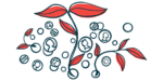 Vines shoot up amid a scattering of coins.