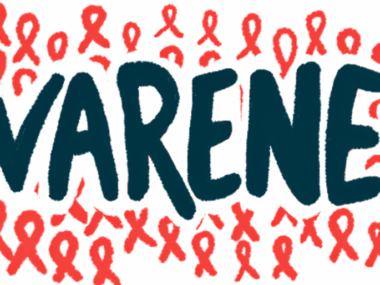 The word AWARENESS is seen in bold black letters against a backdrop of red ribbons.