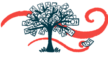 An illustration shows a tree with dollar bills for leaves.