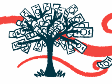 Money grows on a tree in this illustration that shows leaves made of dollar bills.