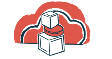 Three blocks are shown in a stack in this illustration of building blocks.