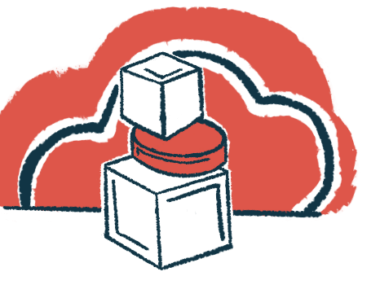 Three blocks are shown in a stack in this illustration of building blocks.