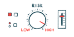 Three gauges of risk all show their indicators as high.