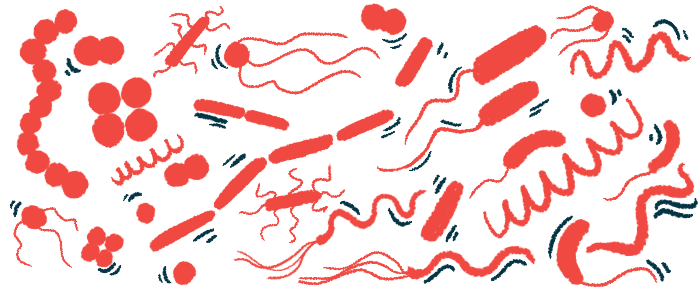 Illustration showing different shapes of bacteria.