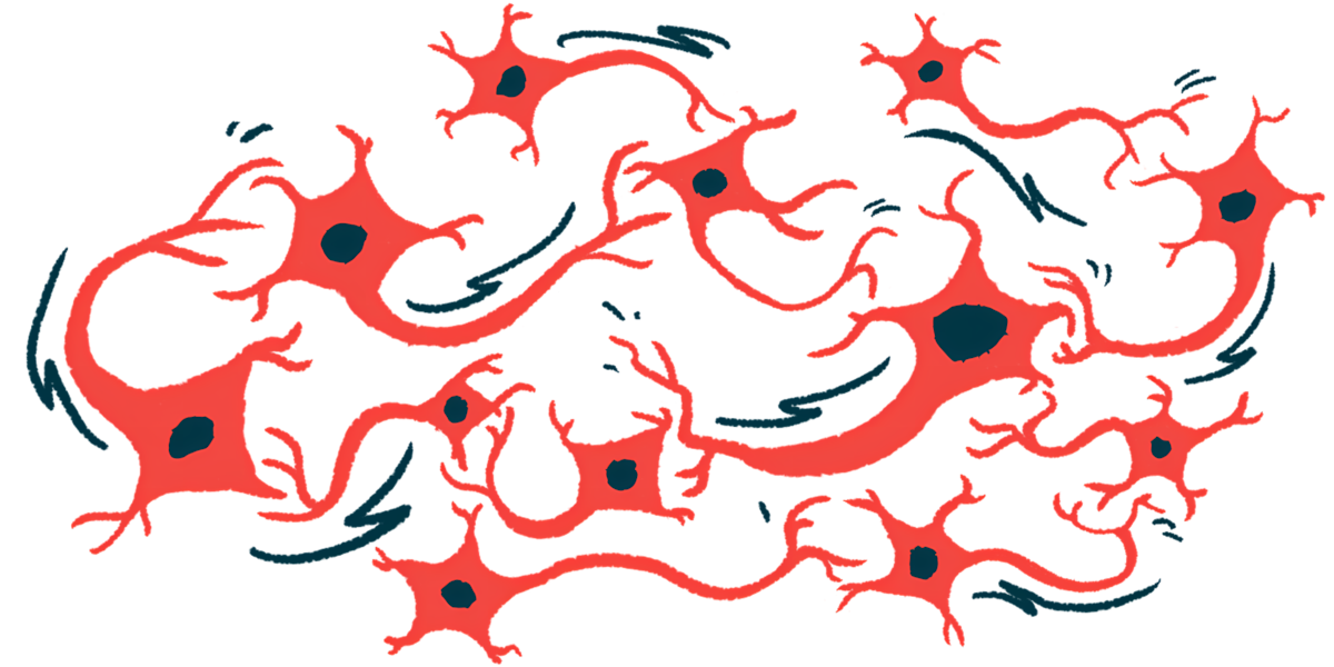 An Illustration of a collection of neurons, or nerve cells.