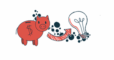 An illustration of a piggybank and an arrow pointing to a light bulb, signifying how research funding leads to innovation and new ideas.