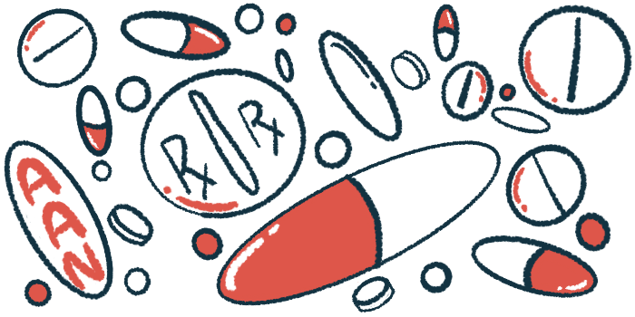 The acronym AAN is emblazoned on a pill seen amid a scattering of oral medications.